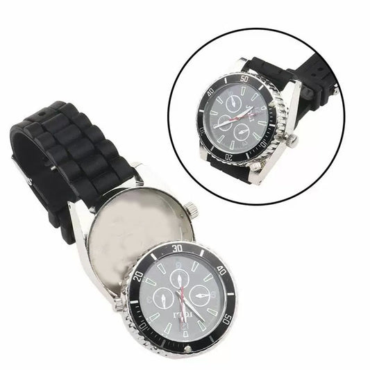 Ceas de mână cu compartiment secret